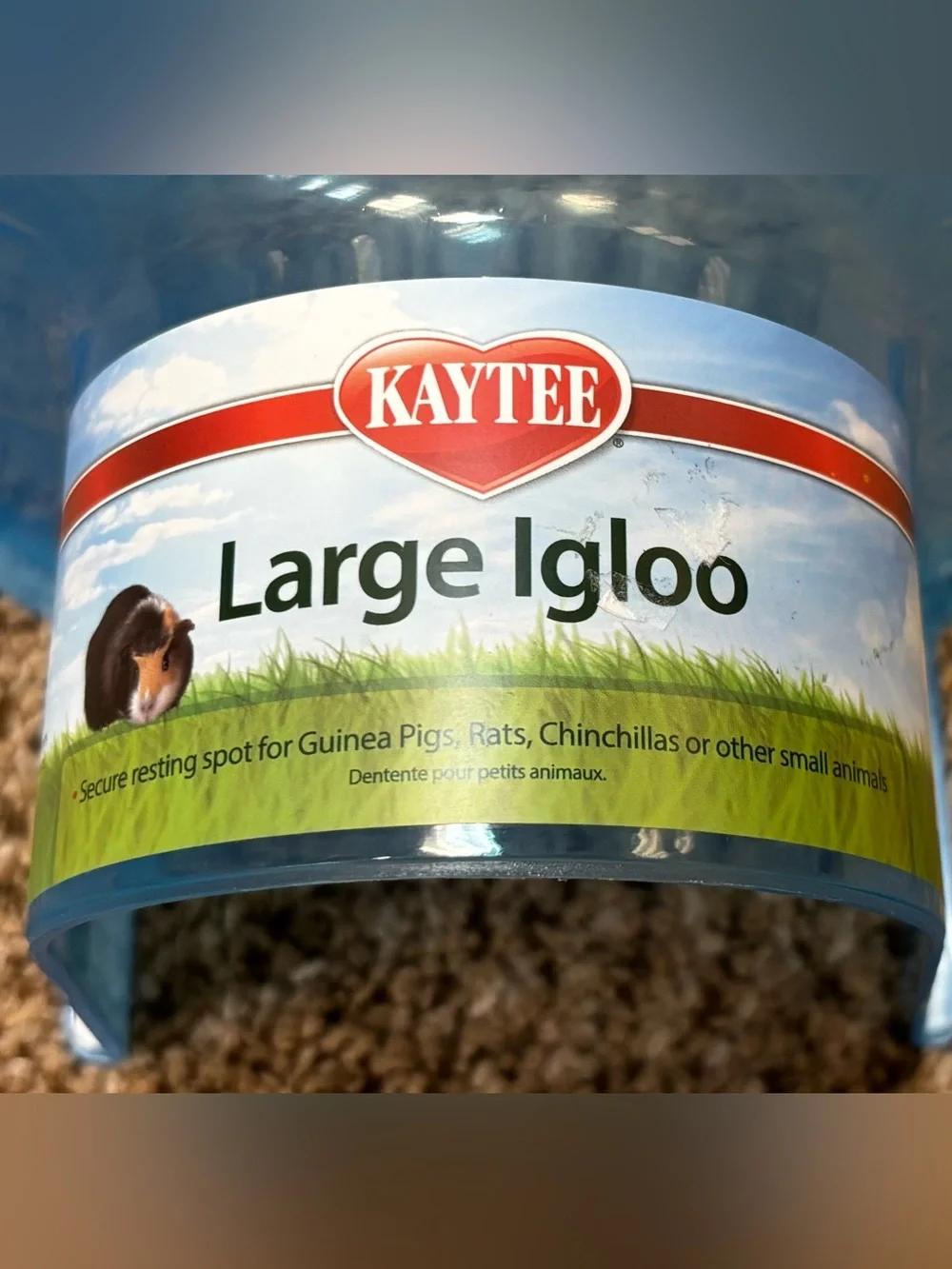 Kaytee Small Animal Large Blue Igloo